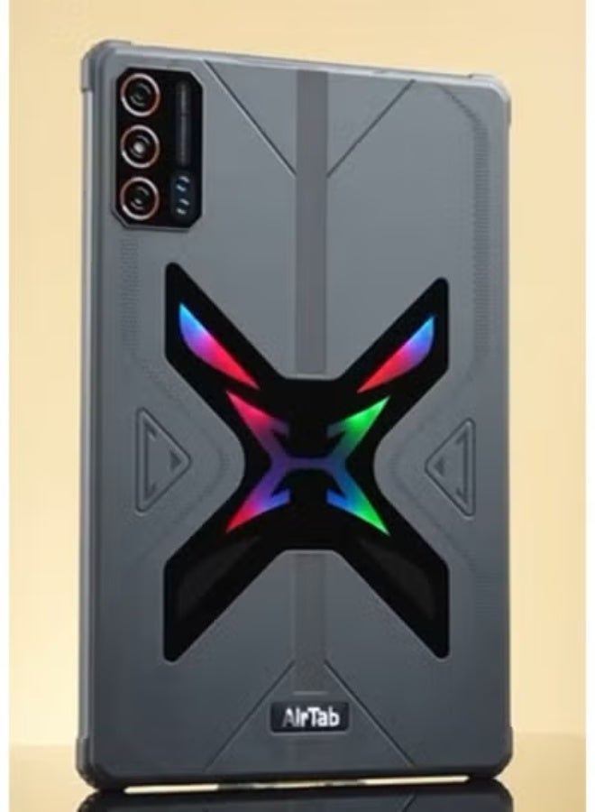 AIR TAB T5000 10.1-Inch Full HD Android 15 Tablet | 24GB RAM + 1TB Storage | Dual SIM 4G LTE | 13MP Rear & 30MP Front Camera | 10000mAh Battery | Wi-Fi & Bluetooth – Classic Black - Image 1